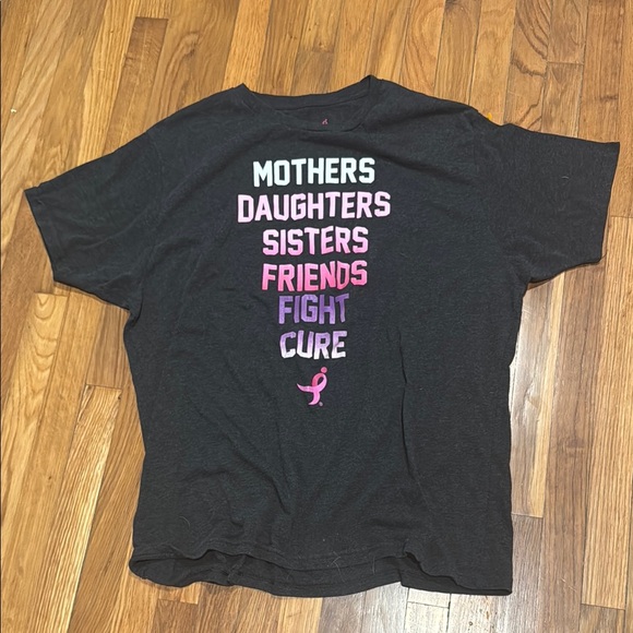 Black Breast Cancer Shirt - Picture 1 of 1